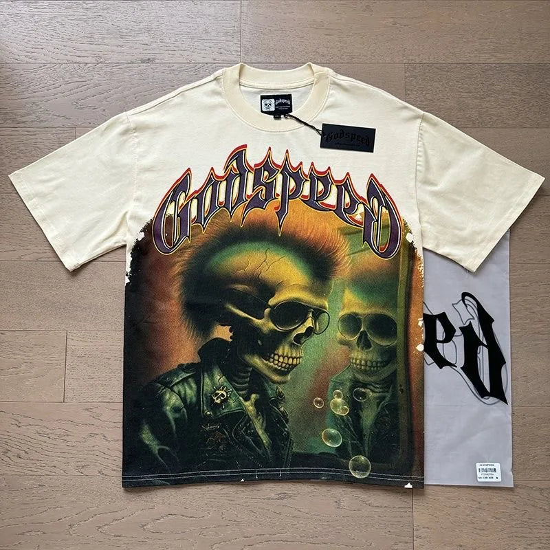 Godspeed man in the mirror Tee