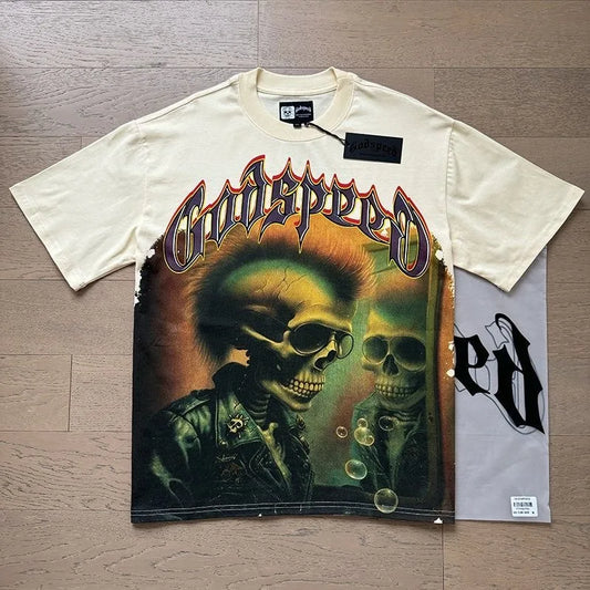 Godspeed man in the mirror Tee
