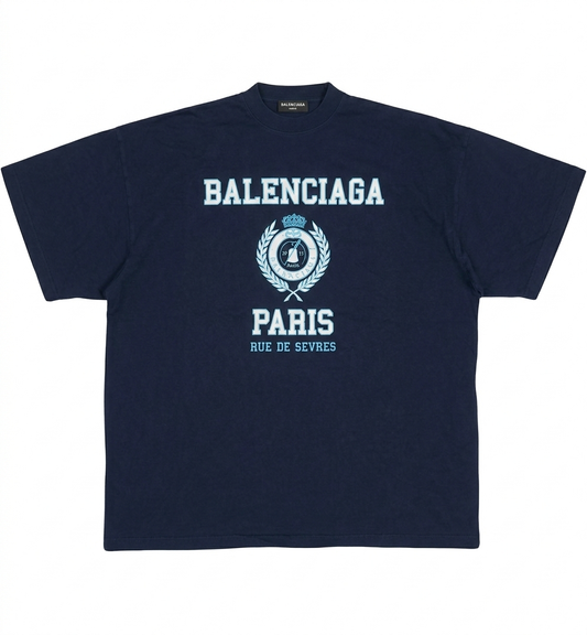 BALENCIAGA PARIS RUE DE SEVRES NAVY BLUE