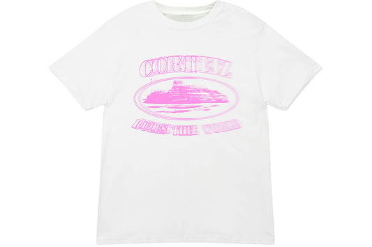Corteiz White Blur Alcatraz T-shirt