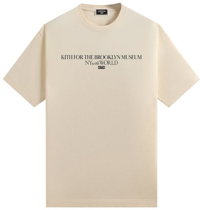 Kith For The Brooklyn Museum Sketch Tee 'Sandrift'