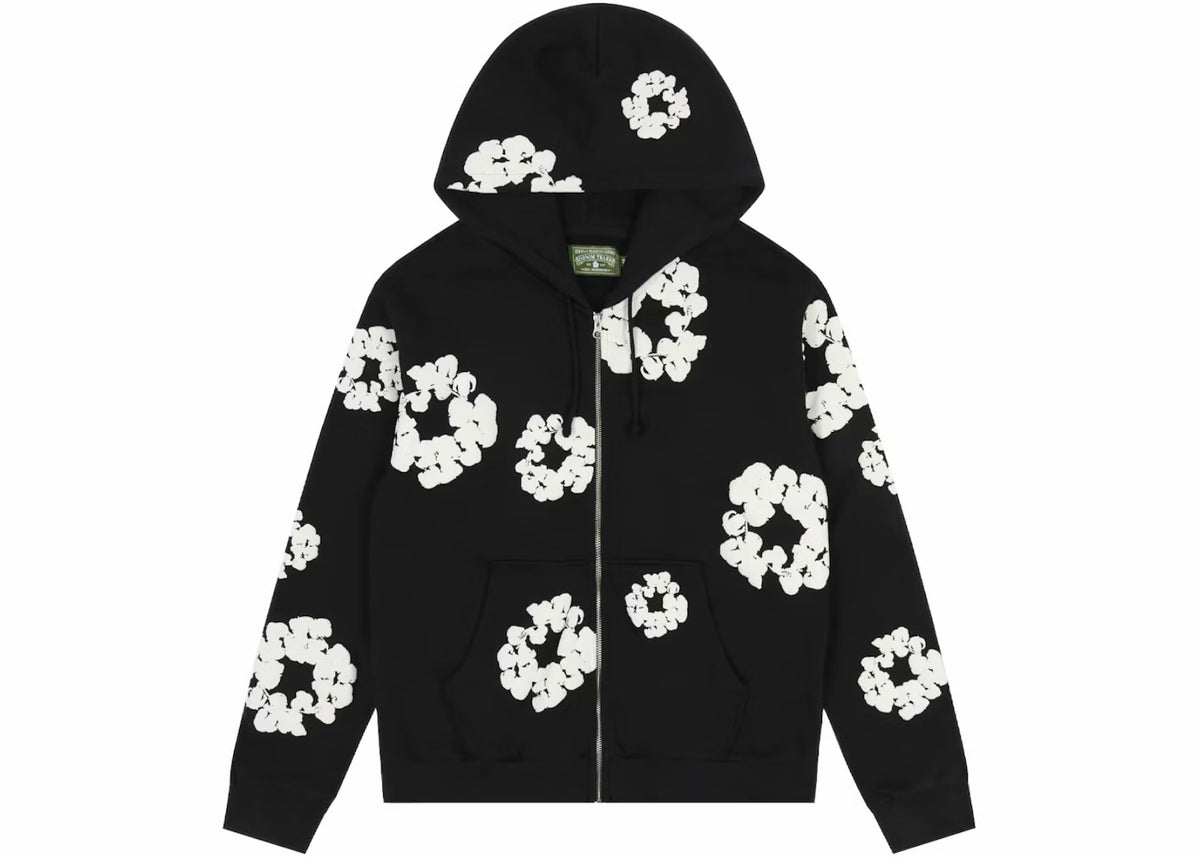DENIM TEARS FULL ZIP BLACK SET