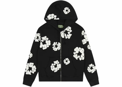 DENIM TEARS FULL ZIP BLACK SET