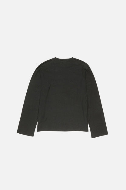 ACNE STUDIOS LONGSLEEVE LOGO BLACK