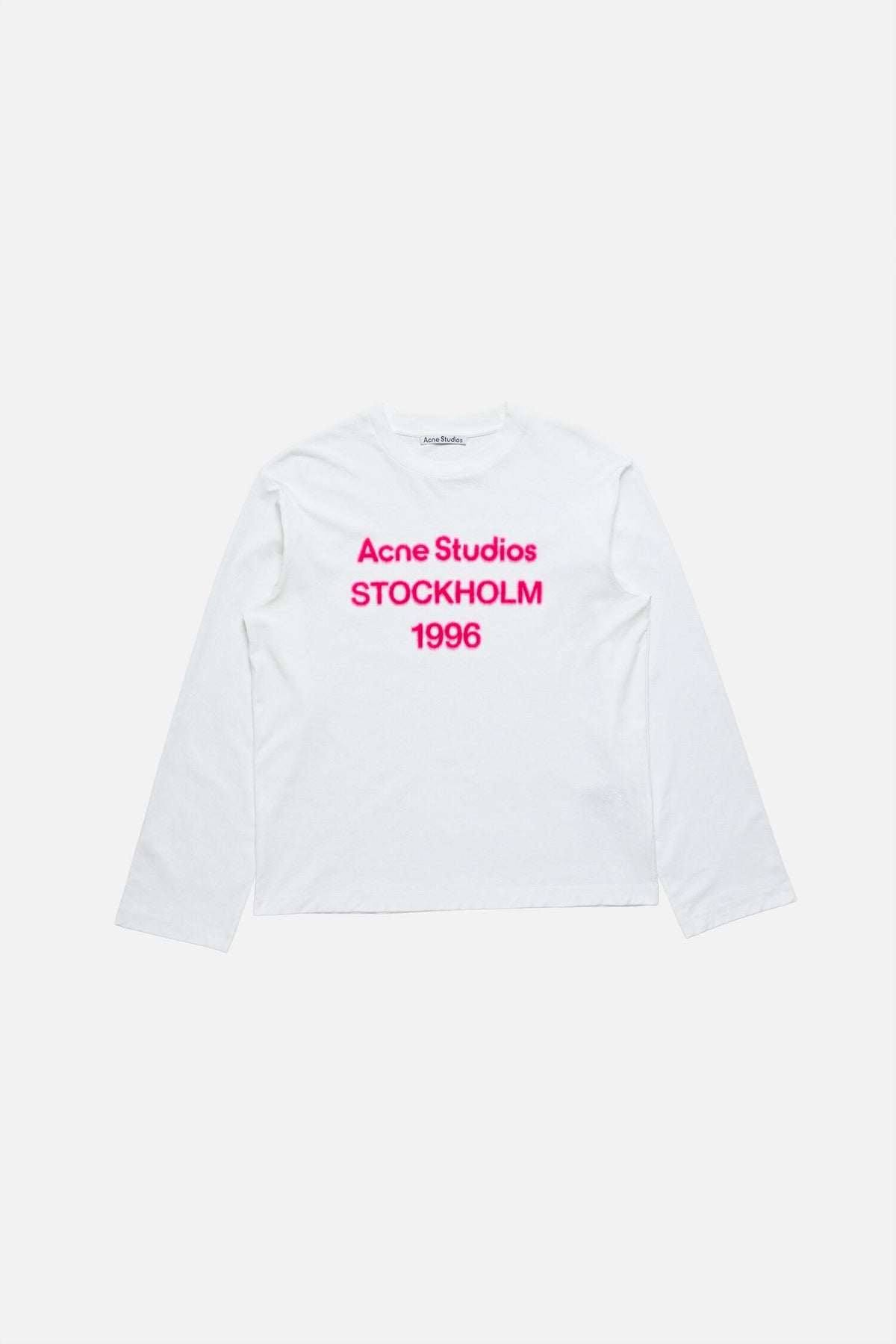 ACNE STUDIOS LOGO LONGSLEEVE