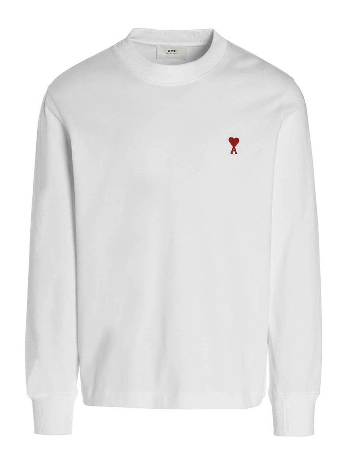 AMI PARIS LITTLE LOGO CREWNECK