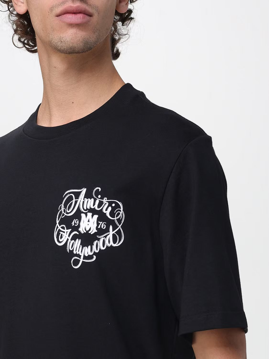 AMIRI HOLLYWOOD BLACK TEE