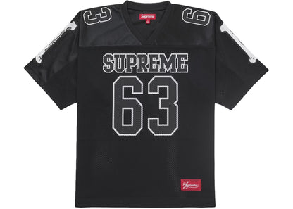 SUPREME BONES FOOTBALL JERSEY BLACK