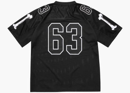 SUPREME BONES FOOTBALL JERSEY BLACK