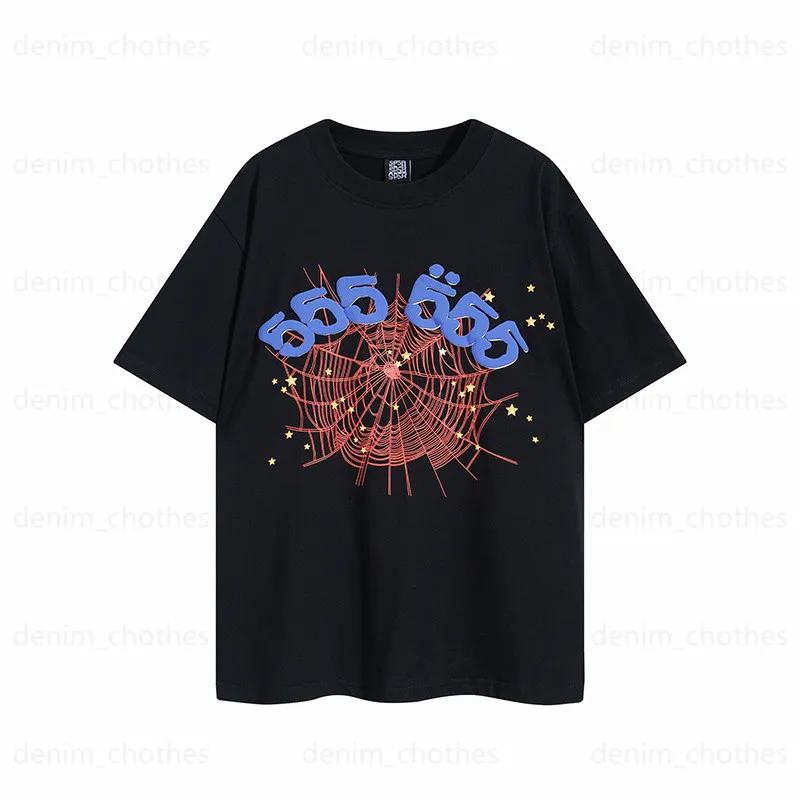 TSHIRT SPIDER BLACK