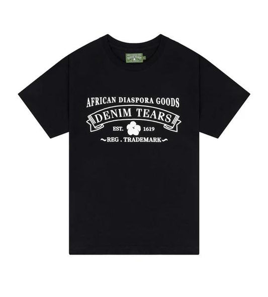 TSHIRT DENIM TEARS BLACK