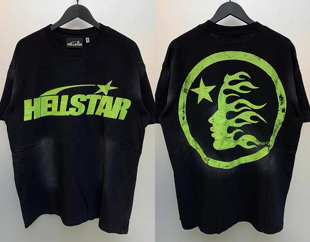 TSHIRT HELLSTAR CLASSIC GREEN LOGO
