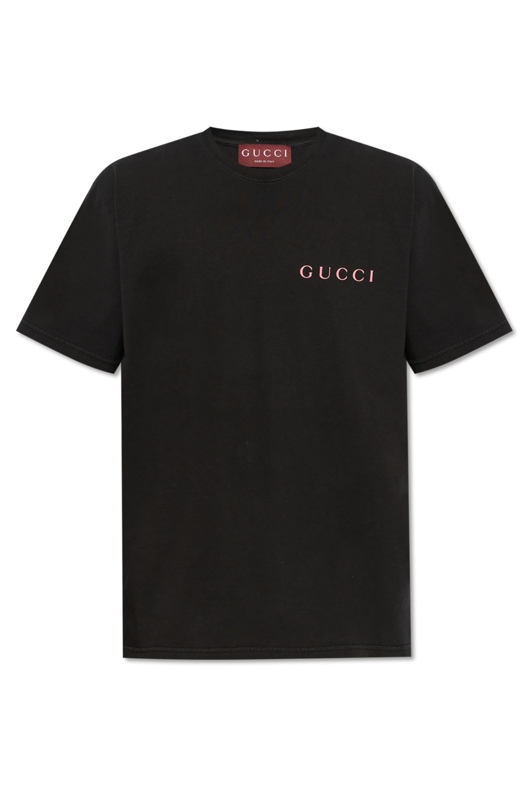 GUCCI BLACK TEE MINI LOGO