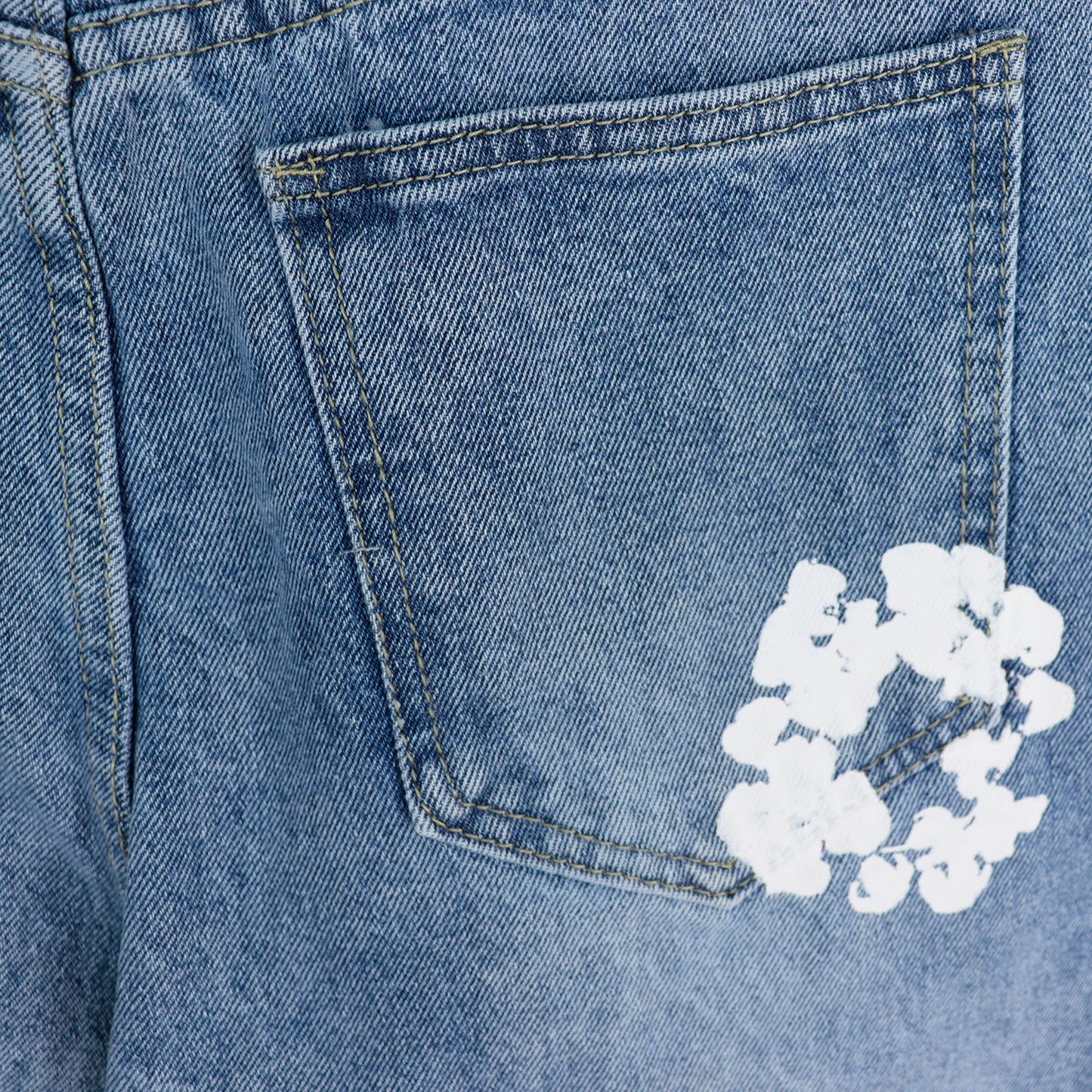 SHORT MEZCLILLA DENIM TEARS