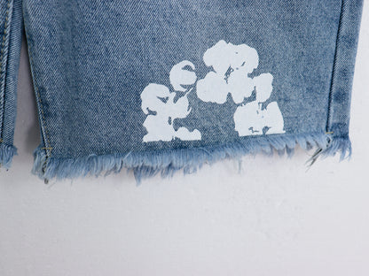 SHORT MEZCLILLA DENIM TEARS