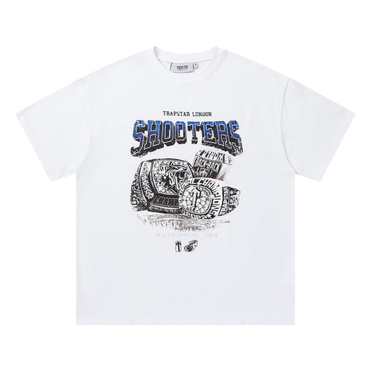 TSHIRT TRAPSTAR SHOOTERS WHITE