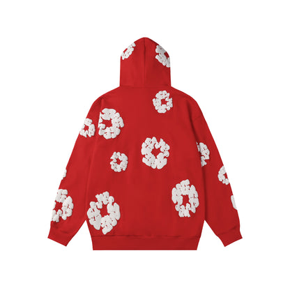 DENIM TEARS RED HOODIE
