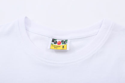 TSHIRT BAPE Multi Camo Milo Shark Gold Zip