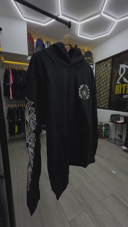 CHROMEHEARTS HOODIE BLACK