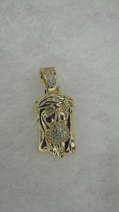 Iced Jesus Oro laminado 14K